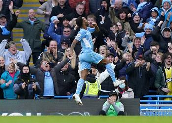 بعد مشاركته أمام إيفرتون رحيم ستيرلينج يدخل تاريخ مانشستر سيتي