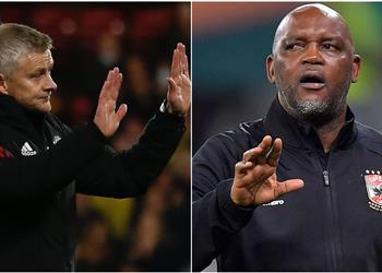 جماهير جنوب إفريقيا تطالب مانشستر يونايتد بتعيين موسيماني بعد سولشاير امنحوه المهمة