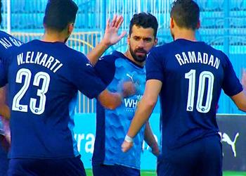 فيديو عبد الله السعيد يسجل هدف بيراميدز الثاني أمام إيسترن كومباني