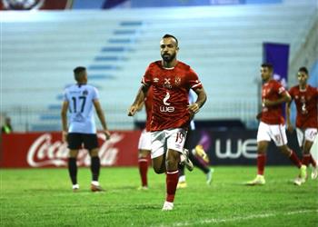 فيديو أفشة يسجل هدف الأهلي الأول أمام غزل المحلة