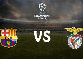 تشكيل برشلونة المتوقع أمام بنفيكا اليوم في دوري أبطال أوروبا