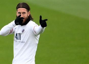 قائمة باريس سان جيرمان لمباراة مانشستر سيتي الظهور الأول لـ راموس