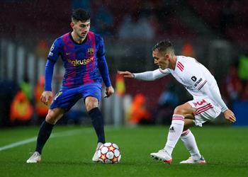 الأول منذ ميسي يوسف ديمير يدخل تاريخ برشلونة في دوري أبطال أوروبا