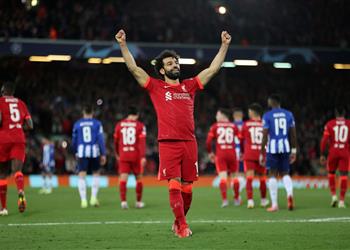 تعرف على تقييم محمد صلاح في مباراة ليفربول وبورتو