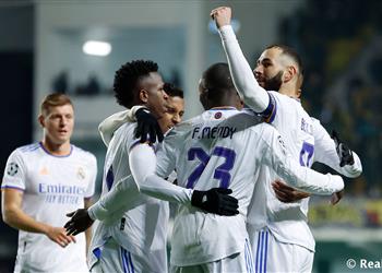 قائمة ريال مدريد لمواجهة إشبيلية في الدوري الإسباني