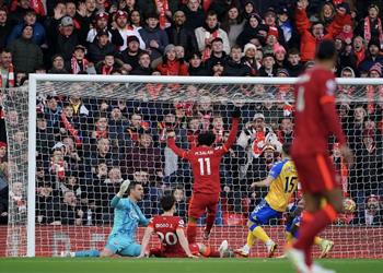 فيديو محمد صلاح يصنع وجوتا يسجل هدف ليفربول الثاني أمام ساوثهامبتون