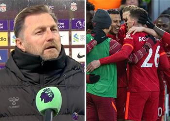 مدرب ساوثهامبتون بعد السقوط برباعية ليفربول قتلنا بجودته وكنت مخطئ ا من البداية