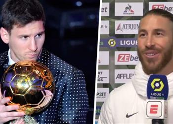 راموس يوضح رأيه في إمكانية تتويج ميسي بـ الكرة الذهبية