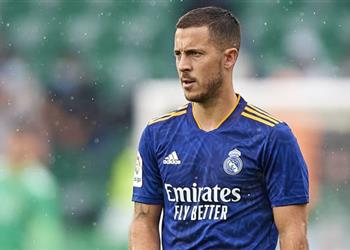 شكوك حول لحاق هازارد بمباراة ريال مدريد وأتلتيك بلباو