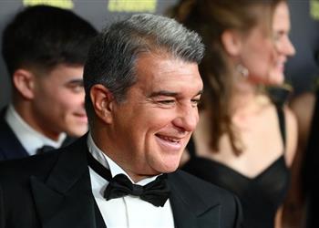 لابورتا لم أهنيء ميسي بعد تتويجه بالكرة الذهبية وسعيد بـ بيدري