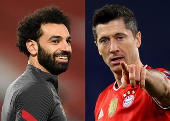 ليفاندوفسكي محمد صلاح يظهر أفضل ما لديه وأعلم فخر المصريين به