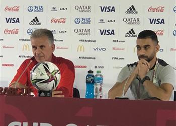 عمرو السولية هدفنا التتويج بكأس العرب وتمنينا انضمام المحترفين لمنتخب مصر