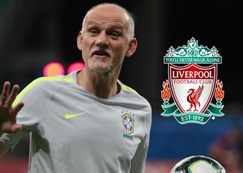 رسمي ا ليفربول يعلن تعاقده مع مدرب حراس البرازيل
