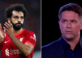 مايكل أوين ليفربول سيفوز على إيفرتون إذا كان محمد صلاح في مزاج جيد