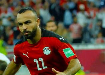 فيديو أفشة يسجل هدف مصر الأول أمام لبنان في كأس العرب