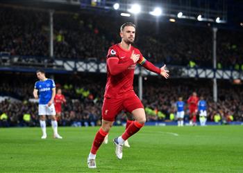 فيديو هندرسون يسجل هدف ليفربول الأول أمام إيفرتون