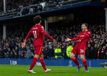 تعرف على تقييم محمد صلاح في مباراة ليفربول وإيفرتون