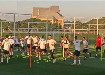 منتخب مصر يبدأ استعداداته لمواجهة السودان وفحص طبي لـ حمدي فتحي