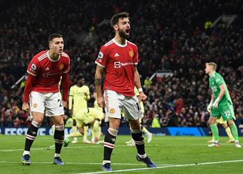 فيديو فريد ي صحح خطأه وبرونو يسجل هدف التعادل لـ مانشستر يونايتد أمام آرسنال