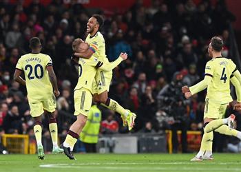 أوباميانج بعد هزيمة آرسنال من مانشستر يونايتد قدمنا كل ما لدينا لكن الحظ لم يساندنا