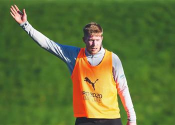 دي بروين يتعافى من كورونا ويشارك في تدريبات مانشستر سيتي قبل مواجهة واتفورد