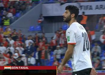 فيديو حسين فيصل يسجل هدف مصر الرابع أمام السودان