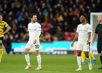 جوارديولا بعد تألق برناردو سيلفا أمام واتفورد أثبت أنه الأفضل في الدوري الإنجليزي