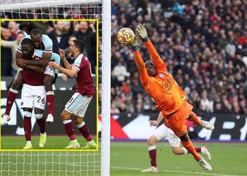 لاعب وست هام فوجئت بتسجيلي هدف الفوز القاتل أمام تشيلسي