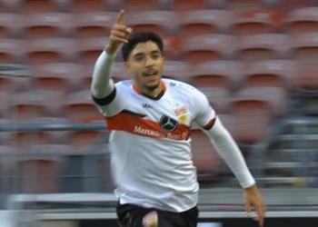 فيديو عمر مرموش يسجل هدف ا رائع ا لـ شتوتجارت أمام هيرتا برلين