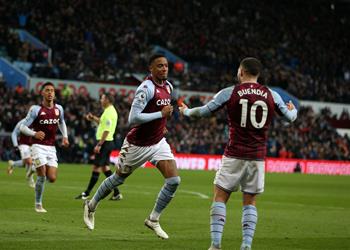 فيديو كونسا يقود أستون فيلا لقلب الطاولة على ليستر سيتي في الدوري الإنجليزي