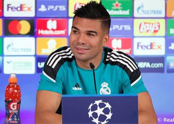 كاسيميرو الصدارة هدفنا أمام إنتر ميلان ومبابي مناسب لـ ريال مدريد