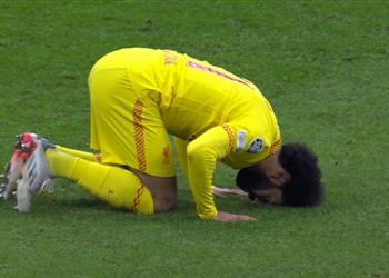 فيديو محمد صلاح يسجل هدف تعادل ليفربول أمام ميلان