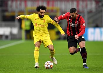 محمد صلاح يحقق 4 أرقام مميزة بعد هدفه أمام ميلان