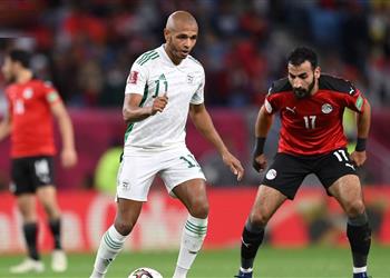 ياسين براهيمي أفضل لاعب في مباراة مصر والجزائر بكأس العرب