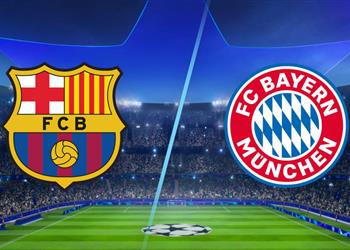 موعد والقناة الناقلة لمباراة برشلونة وبايرن ميونخ اليوم في دوري أبطال أوروبا