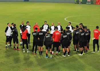منتخب مصر الأولمبي يواصل تدريباته في الصالة المغطاة بسبب الطقس السيئ