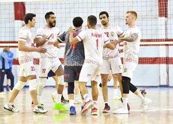 الزمالك يفوز على دلفي في الدور التمهيدي من دوري الكرة الطائرة