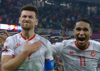 فيديو يوسف المساكني يسجل هدف تونس الثاني أمام عمان