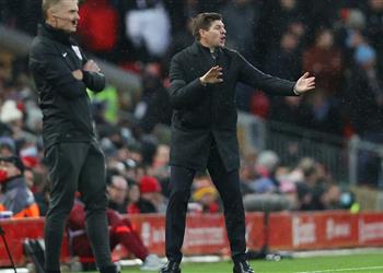 جيرارد يشكك في ضربة جزاء ليفربول محمد صلاح ارتكب خط أ أول ا