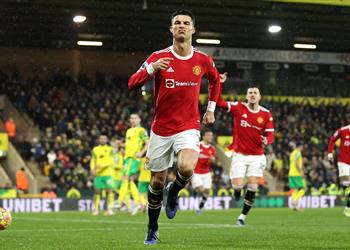 رقمان مميزان لـ رونالدو بعد هدفه أمام نورويتش سيتي