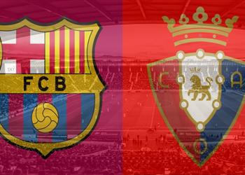 تعرف على معلق مباراة برشلونة وأوساسونا اليوم في الدوري الإسباني