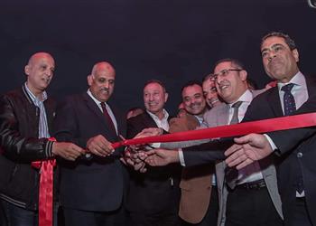 صور الخطيب يفتتح مجمع الصالات الجديد في فرع الأهلي بالشيخ زايد