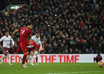 ترتيب هدافي الدوري الإنجليزي بعد نهاية الجولة 16 محمد صلاح ينفرد