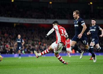 فيديو في غياب النني آرسنال يصعد للمركز الرابع بثنائية أمام وست هام