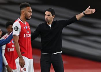 أرتيتا بعد فوز آرسنال على وست هام سأتحدث عن المباراة وليس أوباميانج