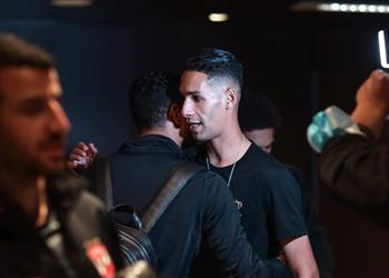 بدر بانون ينضم لبعثة الأهلي في قطر