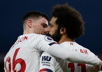 روبرتسون محمد صلاح أدى دور ثلاثي ليفربول ولم يحصل على التقدير المستحق