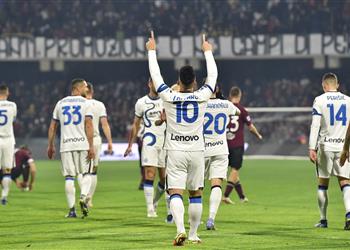 فيديو إنتر ميلان يقسو على ساليرنيتانا بخماسية ويعزز صدارة الدوري الإيطالي