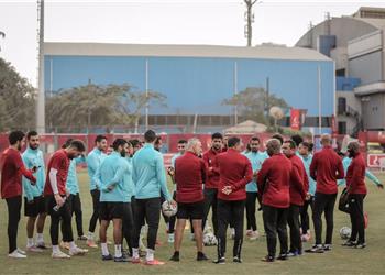 مران الأهلي أحمد عبد القادر يتدرب منفردا وبانون يحصل على راحة