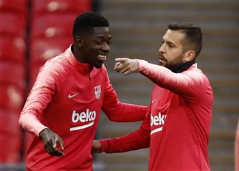 تقارير تكشف موقف ديمبلي وألبا مع المشاركة مع برشلونة أمام إلتشي